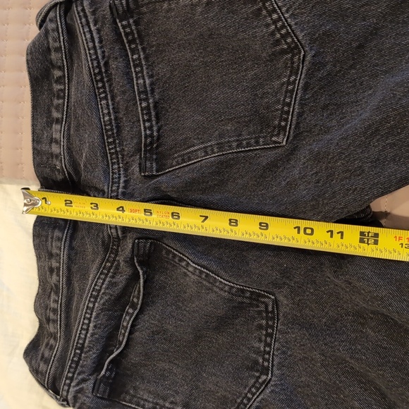 Abercrombie & Fitch women Dark Grey/Black Relaxed Jeans - Picture 5 of 6